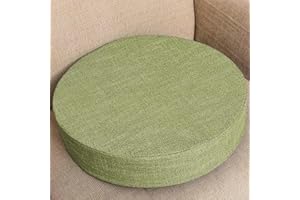 uyeoco Cuscini Rotondi per Sedia con Antiscivolo 40cm/35cm/50cm/45cm Cuscini Rotondi per sedia Cucina/Pranzo, per la camera da letto di casa Soggiorno Esterno(D3,40x5cm)