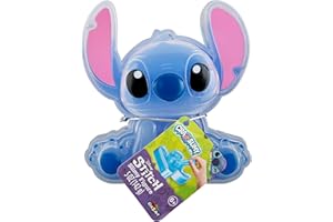 Cra-Z-Art, CRA-Z-Slimy Stitch Slime Toy- Glossy, Stretchy, Super Soft, Smooth Blue Slime with Stitch Shaped Confetti