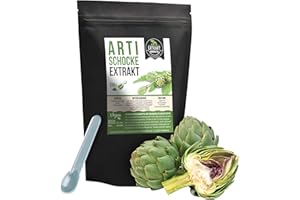 ‎FOODFROG Artischocke Extrakt | 5% Cynarin | 250g Extrakt Pulver | ohne Zusatzstoffe | hochdosiert vegan und in Deutschland abgefüllt. (Pulver 250g)