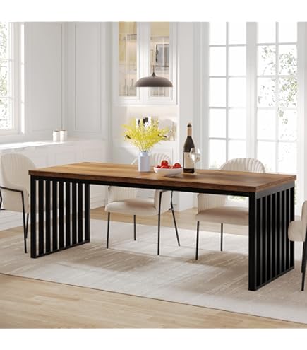 Mar.c.a. Design - Klaptafel uittrekbaar tot 200 cm | sabelpoten, populierenhout walnoot donker, boekopening - Arte Povera tafel Made in Italy, afmetingen: 100 x 100 cm gesloten en 200 x 100 cm open