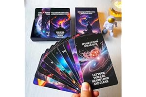 LIGHTOF JUSTICE Higher Self Messages Oracle Cards Deck, Cosmic Oracle Cards, Spirit Oracle Deck Help You Create Your Best Life as You Work Toward Your Goals