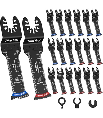 Aocoo 16 Pcs Titaniu Oscillating Saw Blades For Etal Cutting - View #5