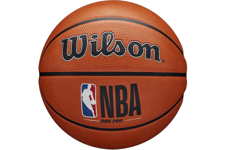Wilson Basketball, NBA DRV Pro Model, Outdoor, Tackskin Rubber