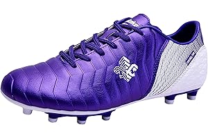 SAEKEKE Zapatillas de fútbol Niños FG/TF Profesionales Zapatos de fútbol Aire Libre Atletismo Calzado de Entrenamiento Zapatos de fútbol Unisex Antideslizante Botas de fútbol para Niños