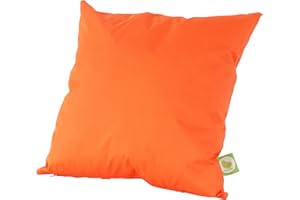 BEANLAZY Waterproof Outdoor Garden Furniture Seat Cushion Filled with Pad By Bean Lazy - Orange