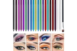 YGACHE Delineador De Ojos De Colores 20 Sombras De Ojos En Stick LáPiz De Sombra De Ojos Sombra De Ojos En Crema Maquillaje Ojos Kit De Maquillaje De Ojos Profesional Para Mujer Para Cualquier OcasióN