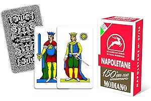 Modiano Neapoletanische Karten von 150 Jahren, Rot, 300080