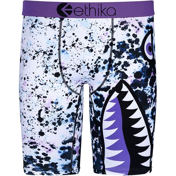 Ethika Men's Staple Boxer Briefs – Tokyoflo Bomber Diamond Drip Print (Size Large)