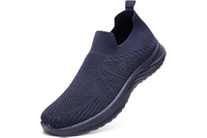 JOMIX Sneaker Uomo Donna Slip on Scarpe Senza Lacci Sneakers Scarpe da Ginnastica Outdoor Scarpe da Trekking Jogging