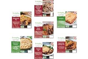 PARSLEY BOX 7-Day Perfect Portion Ready Meal Bundle - Microwaveable Cupboard Storage Meals - 7 x 270g Meals
