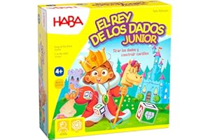 HABA 1307126006 - El Rey de los Dados Junior, Juego Infantil de Mesa de Estrategia. Más 4 años