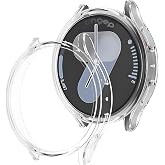 Rongep Samsung Galaxy Watch 7 44mm i&ccedil;in 360&deg; Kasa Koruyucu Yumuşak TPU Kılıf Dokunmatiği ve Netliği Etkilemeyen Galaxy Watch 