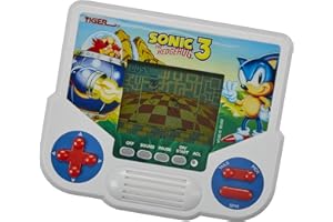 Tiger Electronics Sonic The Hedgehog 3 Electronic LCD Video Game, Retro-Inspired Edition, Handheld 1-Player Game, Ages 8
