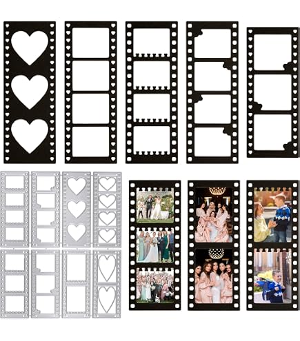 KDQ1193 Matrices De Découpe Géométriques En Dentelle - Métal Premium Pour Scrapbooking, Cartes De Vœux, Mariages Et Décorations Festives
