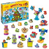 SUPERTHINGS - Advent Calendar - Christmas Advent Calendar with 24 Special Gifts and Surprises - Includes Superthings, Hideout