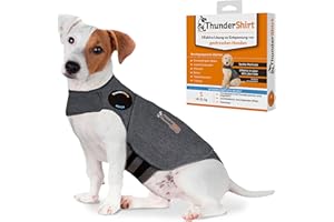 Petlife Thundershirt Hundemantel, Größe S, grau
