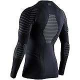 X-Bionic Invent 4.0 Maglia Termica Manica Lunga a Compressione Uomo Running, Sci, Ciclismo, Fitness e Sport Invernali