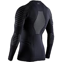 X-Bionic Invent 4.0 Maglia Termica Manica Lunga a Compressione Uomo Running, Sci, Ciclismo, Fitness e Sport Invernali