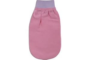 Feel Fine Guante Exfoliante Turco – Hammam Kese de Seda Natural 100% Vegetal para Hombres y Mujeres | Exfoliador Vegano Artesanal para Ducha, Baño y Sauna (rosa caramelo y morado)