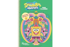 SpongeBob SquarePants 12-Month 2025 Planner Calendar