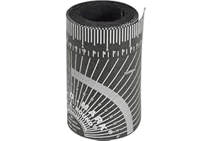 Jackson Safety 14754 Righello Curv-O-Mark Wrap-A-Round, X-grande, nero, diametro del tubo da 4" to 12"