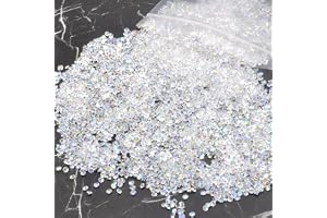 TNSLAND 7 000 st diamantdekoration, 3 mm genomskinliga akryldiamanter, spridda dekorationer bröllop kristalldekoration, sprid