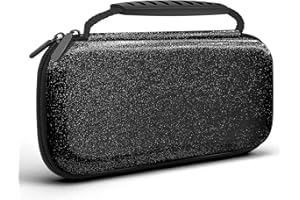 JYPS Custodia per Nintendo Switch/OLED, Custodia Rigida con Maniglia