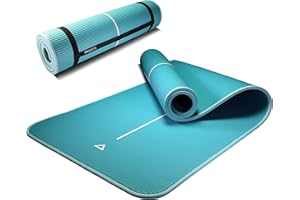 PROIRON Tappetino per Yoga Antiscivolo e Spesso, Tappetino Yoga Extra Morbido, Tappetino Fitness Extra Resistente Agli Strappi, Tappetino da Allenamento per Fitness, Tappetino Sportivo Pilates