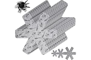 Protection Casserole Protege Poele 12 Pièces Protection Casseroles Protection Poele 3 Tailles (26-36- 38 CM) Protéger Les Surfaces de Votre Cuisine pour Éviter Les Rayures