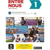 Entre Nous 1 &Eacute;d. hybride Tout en un: Edition hybride Livre de l'&eacute;l&egrave;ve + cahier d'activit&eacute;s + MP3