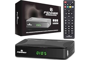 R MOVE Decoder DVB-T2 HD 1080p SINTONIZZAZIONE AUTOMATICA Decoder Digitale terrestre 2024 HDMI HEVC Main 10 Bit H265 riceve TUTTI i canali gratuiti DOLBY-DIGITAL+ (GX1 (Senza Tasti sul display))