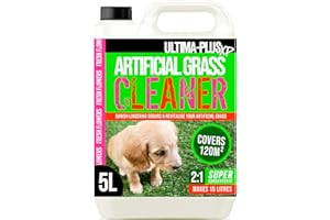 ULTIMA-PLUS XP Artificial Grass Cleaner - Perfect for Pet Owners to Deodorise and Clean AstroTurf - Fresh Flowers Fragrance (5 Litres)