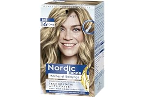 Nordic Blonde - Schwarzkopf - Mèches radiantes Nordic Blond M1 - Coloration permanente - Éclaircit jusqu'à 6 tons - Avec huile activatrice et omégaplex