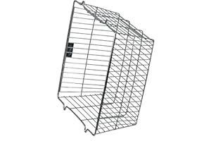 SPARES2GO Universal Zinc CCTV Camera Guard/Security Light Square Cage (11 x 10 x 5)