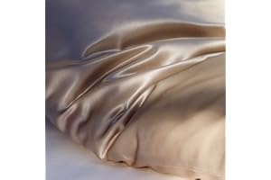 ‎BENE-SLEEP bene-sleep® Premium Silk Pillowcase - 100% Mulberry Silk 22 Momme | Oeko-Tex Certified* | Anti-Frizz & Wrinkle Reduction | Cooling, Hypoallergenic, Skin Friendly & Luxurious (Rose Gold, 80 x 80 cm)