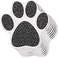 JOINPAYA 10pcs Footprint anti-slip stickers paw print stickers non slip bathtub stickers paw print bath treads bath tub appliques shower grip stickers tubs treads peva Adhesive shower head