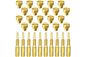 YGQ 30 pezzi Getti Carburatore per Mikuni getti principali & getti pilota lenti Kit N100.604 & VM28/486