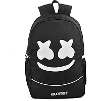 Auxter Marshmallow 33 Ltrs Black School Bag Casual Backpack 3 compartments