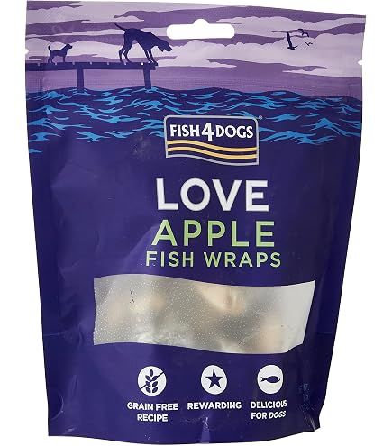 Fish4dogs Sea Jerky Tiddlers Dentales Para Perros, Individua | Envío gratis
