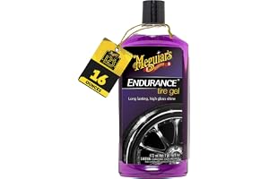 Meguiars G7516 Endurance Tire Gel, premium däckgel för en varaktig glansig glans – 47 ml flaska