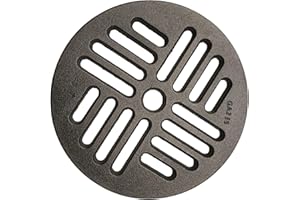 LUNA WAY CAST IRON Griglia Cenere in Ghisa Circolare | Ricambio Universale per Stufe a Legna, Camini e Forni | Spessore 1 cm, Ventilazione Ottimizzata | Ø23,5 cm
