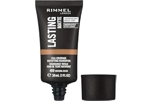 Rimmel Lasting Matte Full Coverage Light-weight Foundation 30ml, 400 Natural Beige