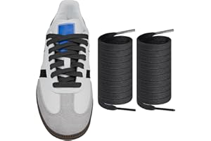 ENDOTO 8MM Płaskie Sznurowadła do Adidas Samba Butów Trampki Sneakersy, Sznurowadeł Zamiennik do Buty Sportowe Shoelaces Replacement