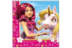 ATOSA Party Street- Confezione da 20 Tovaglioli Mia And Me, 33 x 33 cm, Multicolore, Taglia Unica, PR84844