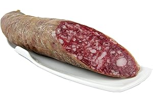 NIETO MARTIN SALCHICHÓN CULAR IBÉRICO BELLOTA CERTIFICADO ELABORACIÓN TRADICIONAL Y CURACIÓN EN BODEGA NATURAL. PIEZA DE 700-800 gr ENVASADA AL VACIO