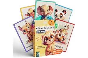 HELDENZIMMER 55 Affirmationskarten für Kinder - Selbstbewusstsein stärken Kinder - Achtsamkeit fördern