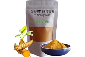 MON EPICERIE FINE GOURMET Mon Epicerie Fine. CURCUMA en poudre de Madagascar - Selection goumet - 100% Naturel sachet ZIP minimaliste - 100g