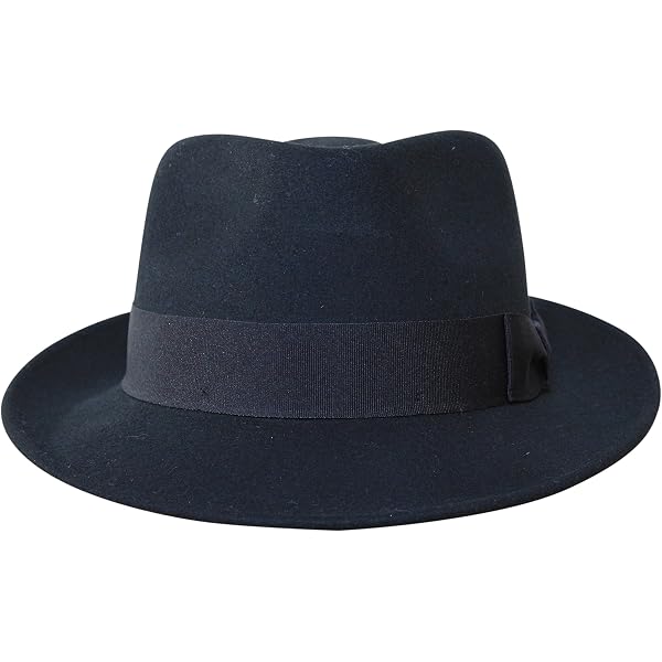 Fedora Adult Unisex Classic Manhattan Felt Trilby Short Brim Bowler Ha