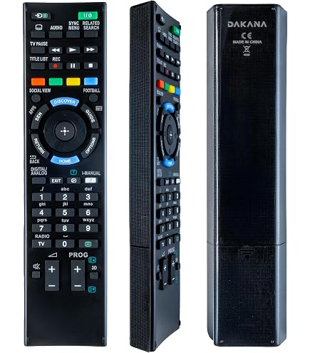 VINABTY Telecomando Sostitutivo RM-ED061 Per TV Sony Bravia – Compatibile Con RM-ED047, RM-YD103 E Altri