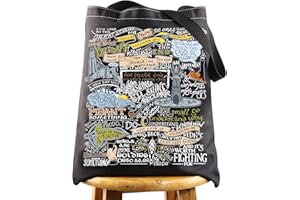BWWKTOP Sam Quotes Canvas Tote Bag Ring Movie Inspired Gift Samwise Fans Reusable Bag For Women Girls